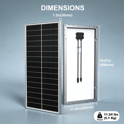 75 Watt 12 Vlot Solar Panel