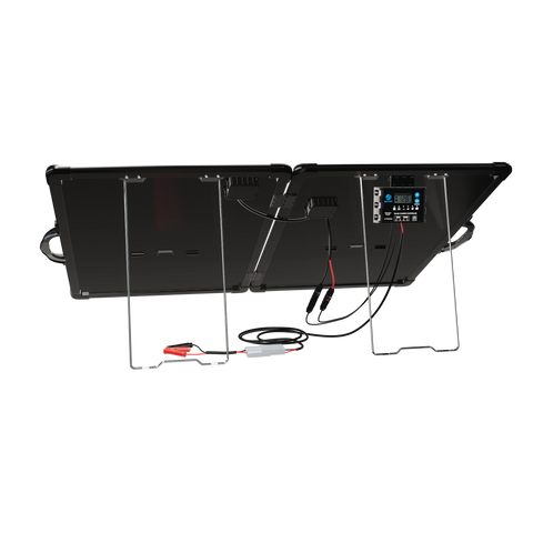 ACOPower Plk 120W Portable Solar Panel Kit, Lightweight Briefcase with 20A Charge Controller